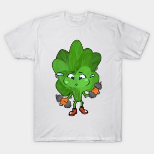 Spinach Working Out T-Shirt